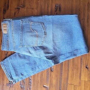 Levis Modern Skinny Blue Jeans